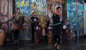 Modern dance as expressed by the Habana Compas Dance Company