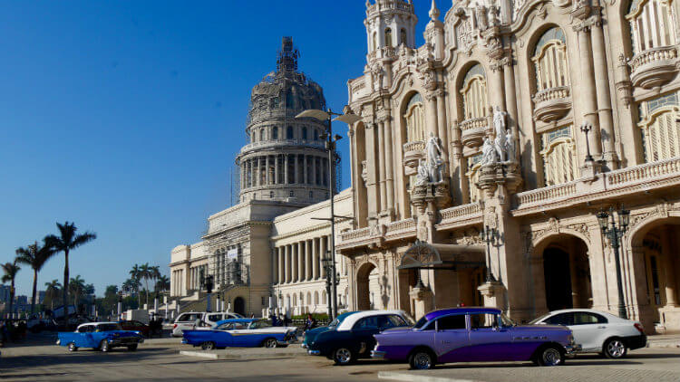 Capital Building and Opera House in Havana, Cuba