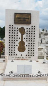 Compay Segundo's grave in Santiago de Cuba
