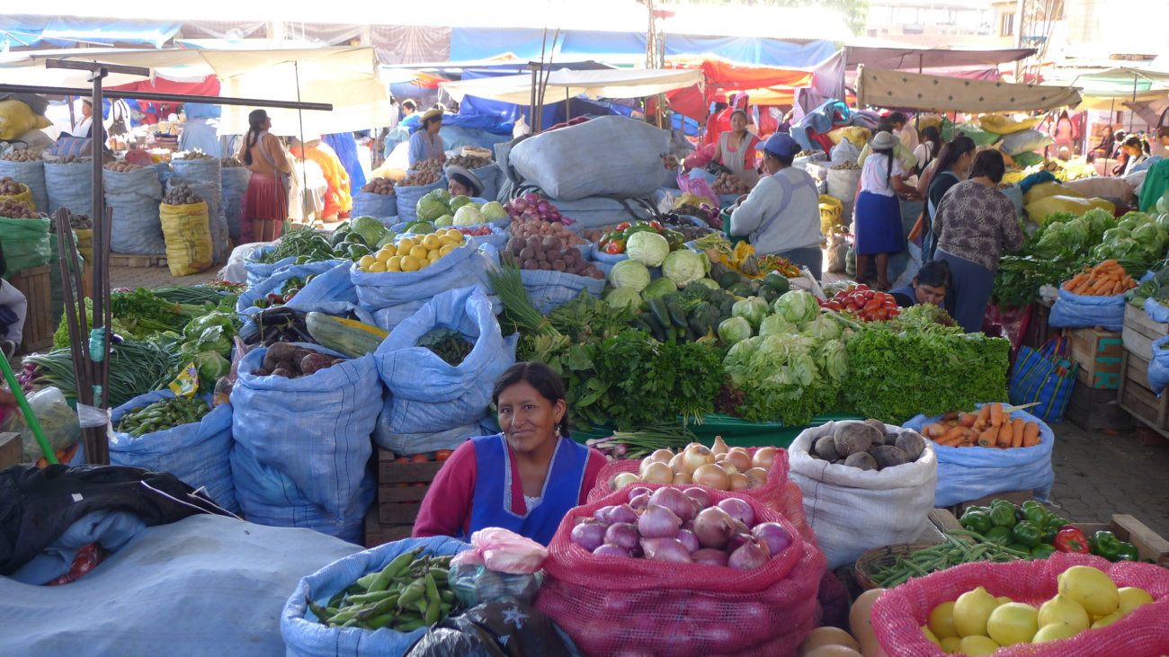 Bolivian market